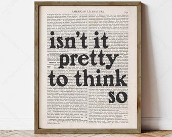 Ernest Hemingway Quote, The Sun Also Rises, digital download, print locally
