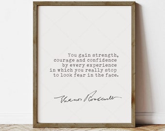 Eleanor Roosevelt Quote, instant digital download printable, wall art decor, print locally, gifts for her, bookworm gifts