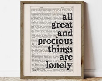 East of Eden John Steinbeck Quote, literary wall art, digital download, print locally