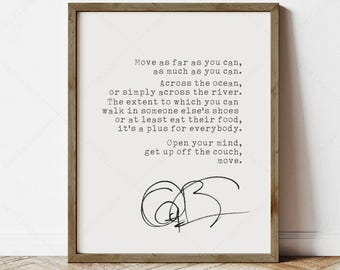Anthony Bourdain Quote Travel, Open your mind (Instant Digital Download)