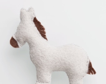 Christmas Nativity Scene - Donkey Add-On Pattern - Christmas Countdown - Holiday Ornament Instant Download