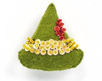 Elf Hat - Christmas  Ornament Pattern