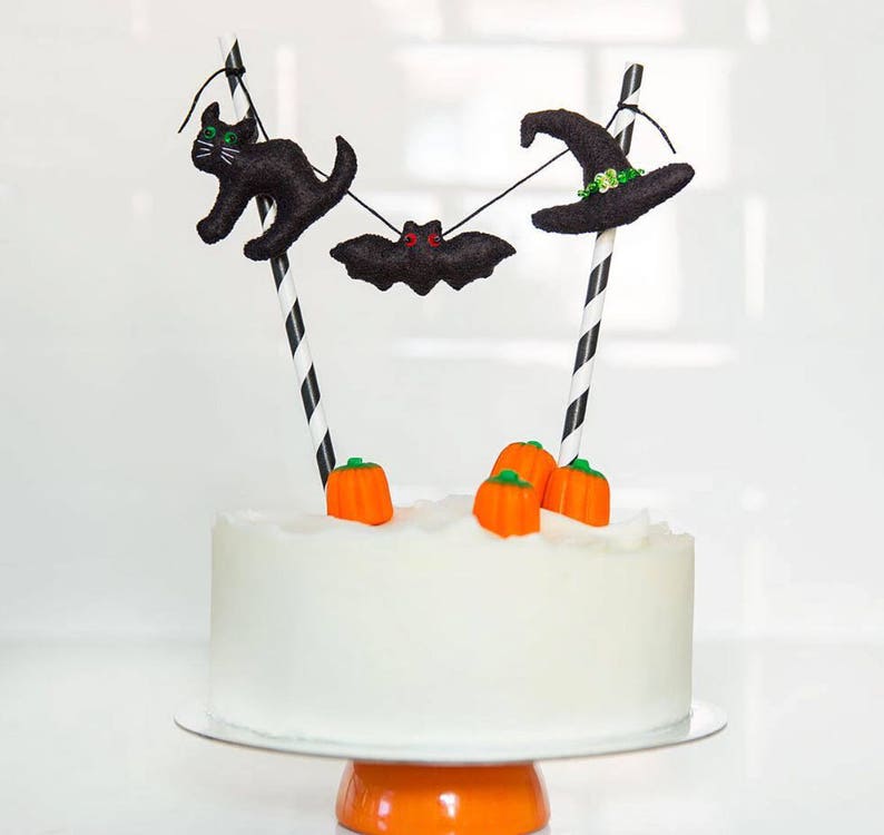 Halloween Countdown Calendar Pattern  Felt Haunted Moonlit image 10