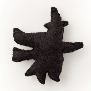 Motivo ornamentale di Halloween con strega volante: modello e tutorial scaricabili istantaneamente