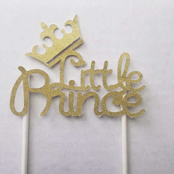 Items similar to Little Prince Cake Topper on Etsy