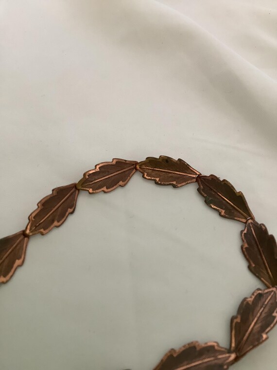 solid copper bracelet - image 2