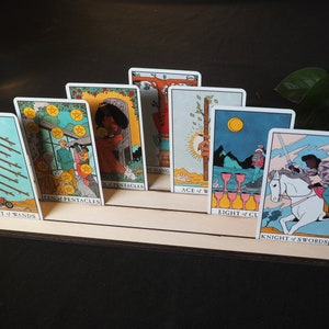 Suporte para cartas de tarô XL Spread | Suporte para cartas de oráculo de adivinhação