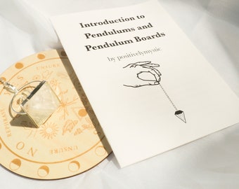 Pendulum Booklet For Beginners | PDF 14 Page Booklet