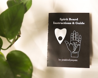 Ouija Board Booklet For Beginners | Spirit Board PDF 10 Page Booklet