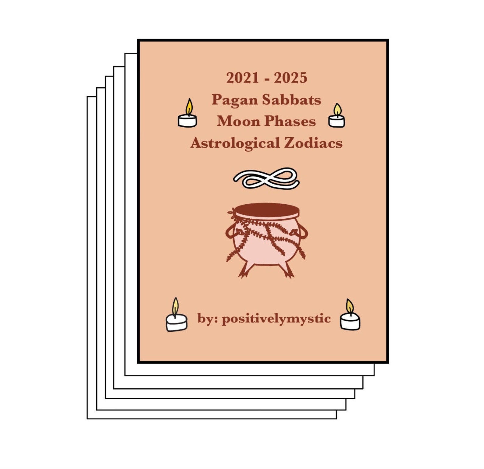 Wiccan Moon Calendar 2023 PDF Pagan Sabbat History & Ritual Ideas Moon Phase Etsy