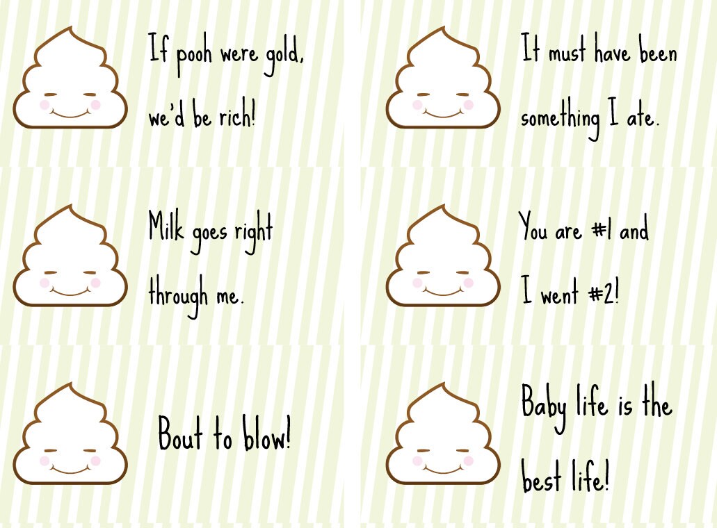 Hilarious Diaper Labels Etsy