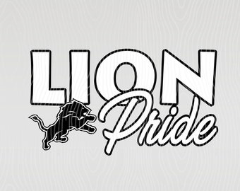 Marca de garra de la mascota del espíritu escolar del Orgullo del León - png, eps, jpg, svg, pdf