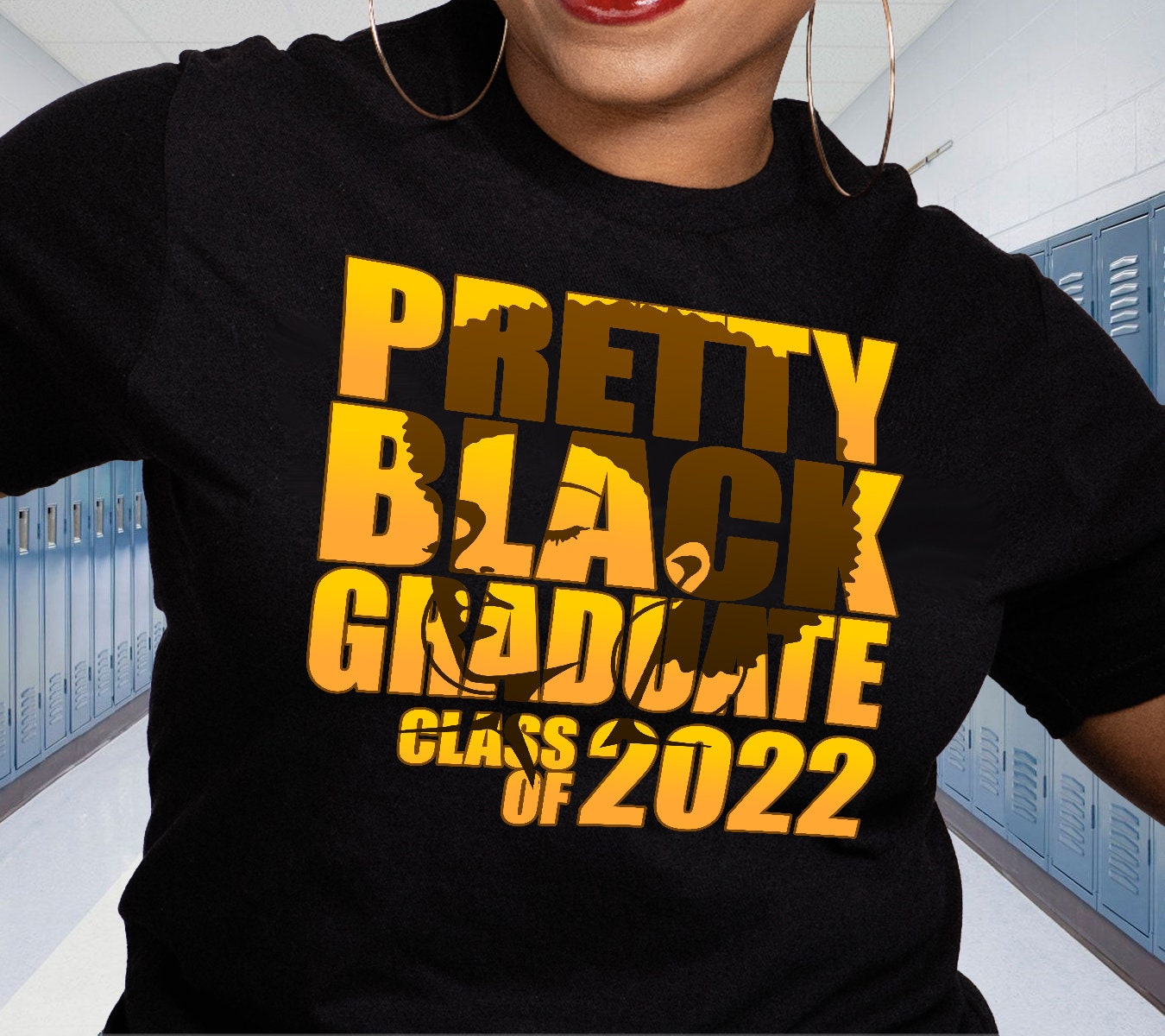 black graduate shirt