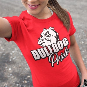 Bulldog Pride School Mascot Eps Svg Jpg Png Pdf - Etsy