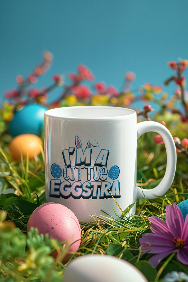 I'm A Little Eggstra | Funny Easter Humor | Funny Easter Quote | Kids ...