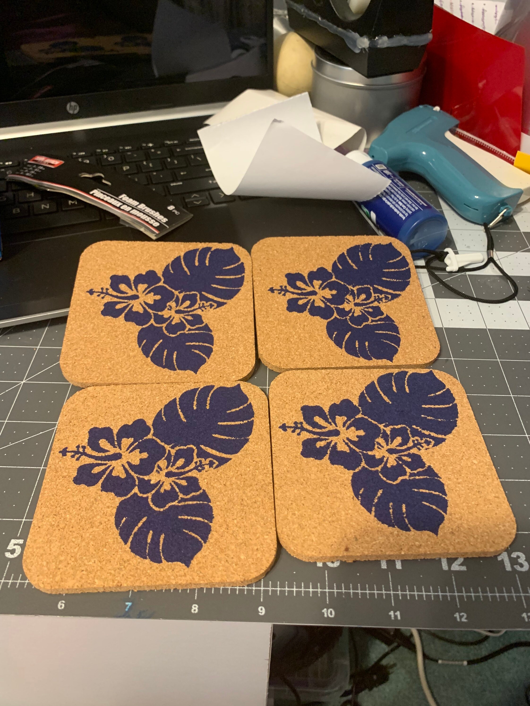 Custom Coasters (set of 4) - Etsy