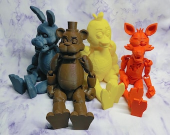 チカ - FNAF - フルカラー可動アクションフィギュア、ファイブナイツ