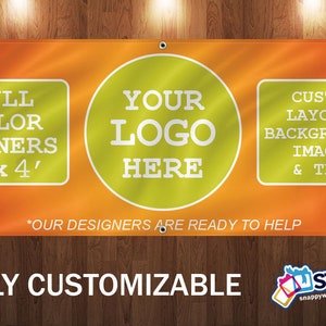 Custom Vinyl Banner - Trade shows, Weddings, Parties, Sales, Special Events, & More!