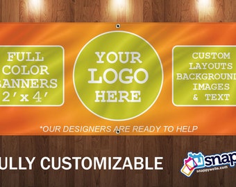 Custom Vinyl Banner - Trade shows, Weddings, Parties, Sales, Special Events, & More!