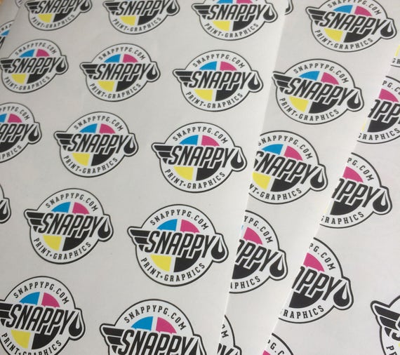 Custom Sticker Custom Logo Sticker 100 Vinyl Stickers With Your Logo on  Them Contour Cut Decals Custom Logo Stickers Logo Decals 