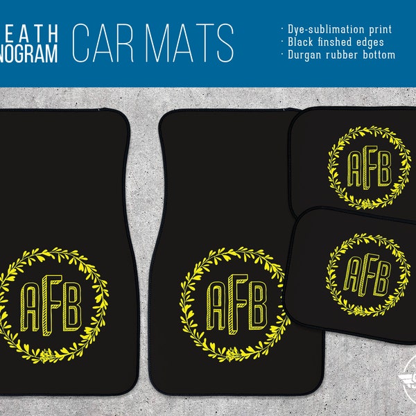 Sublimation Car Floor Mats Etsy