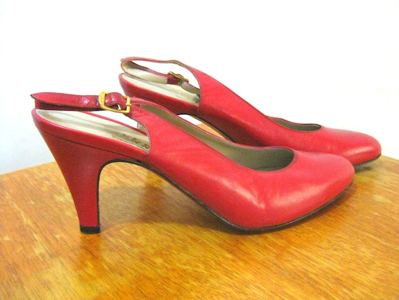 80s Designer Heels, Vintage Salvatore Ferragamo Re