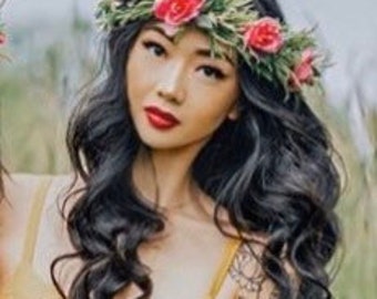 Moana Inspired Adult Flower Crown