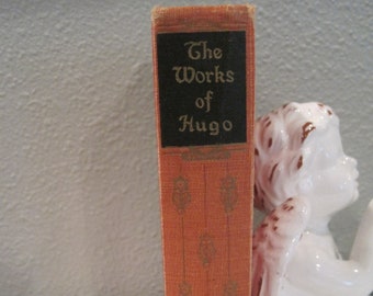 The Works of Victor Hugo One Volume Edition 1928 by Walter J. Black-Hunchback Of Notre Dame-Novels Essays & Poems by Victor Hugo-Red Book