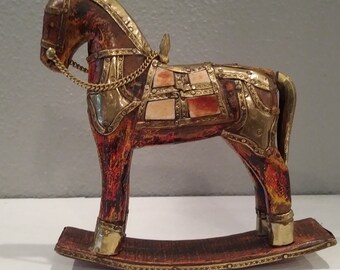 dirt bike rocking horse