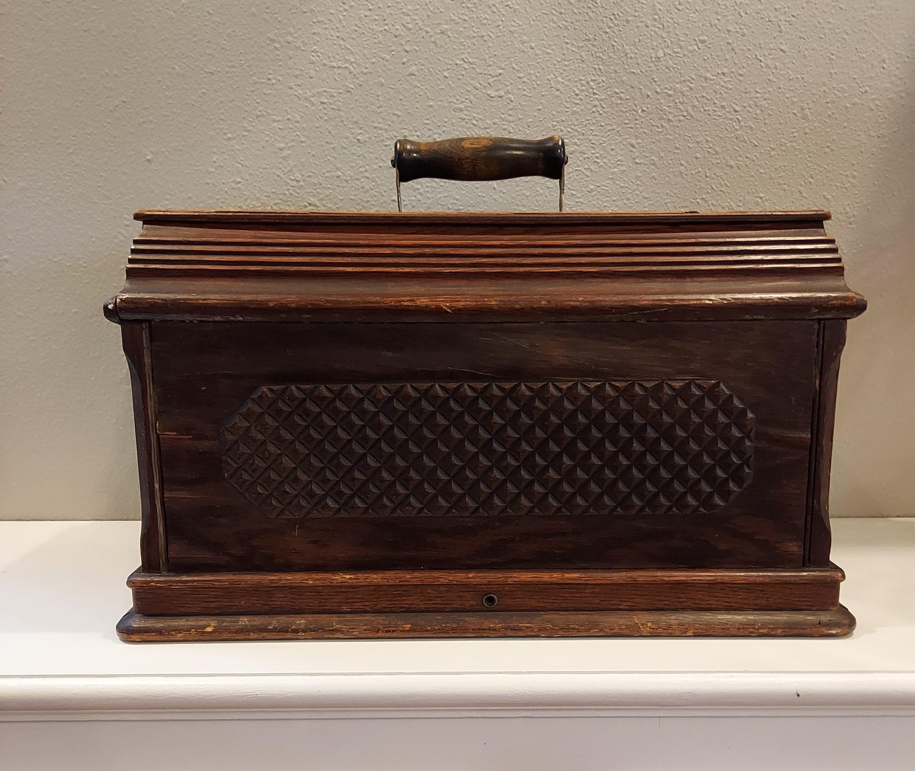 Coffin Sewing Machine Box - Etsy