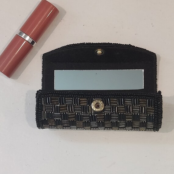 Vintage lipstick case gold - Gem