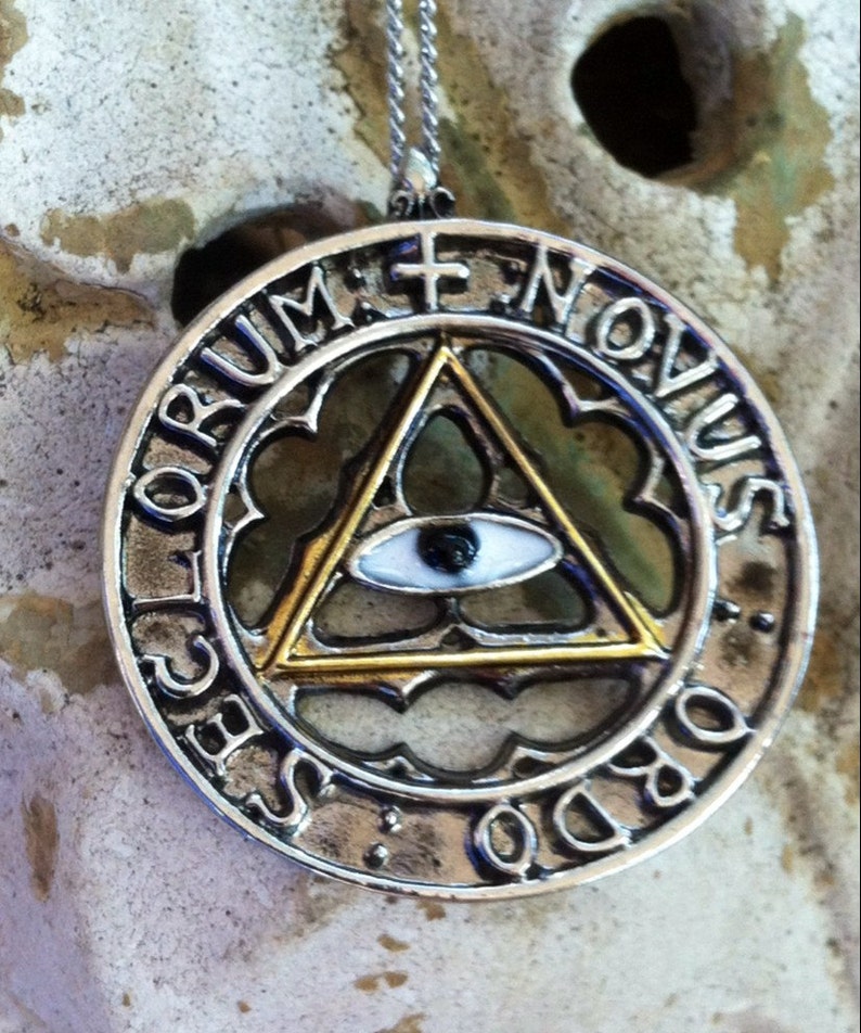Talisman Knights Templar All Seeing Eye Pyramid Ritual Jewelry | Etsy