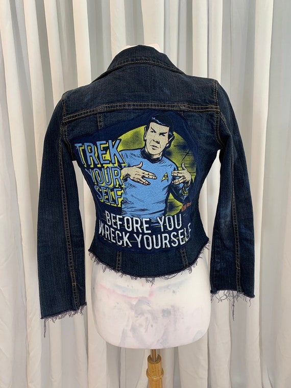 star trek denim jacket