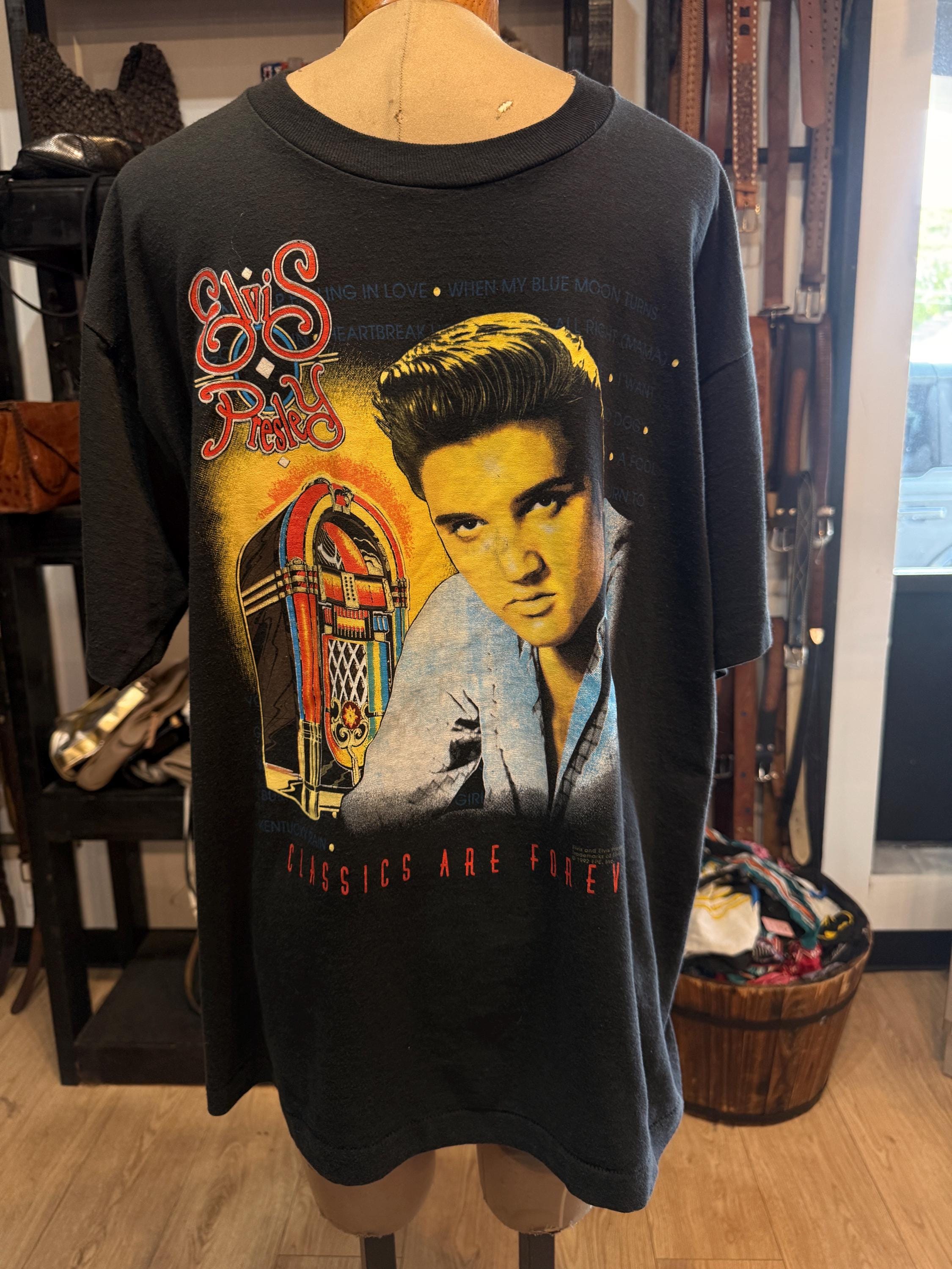 Oversized Elvis T Shirt - Etsy