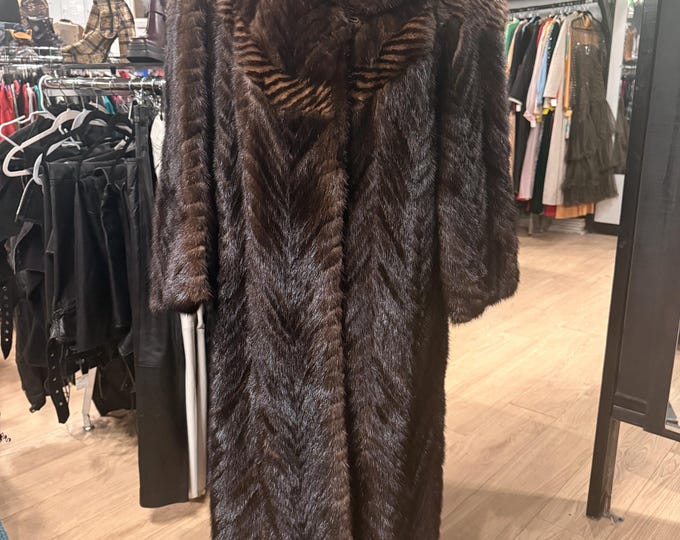Rare Full Length Mink Coat Pristine Condition - Etsy