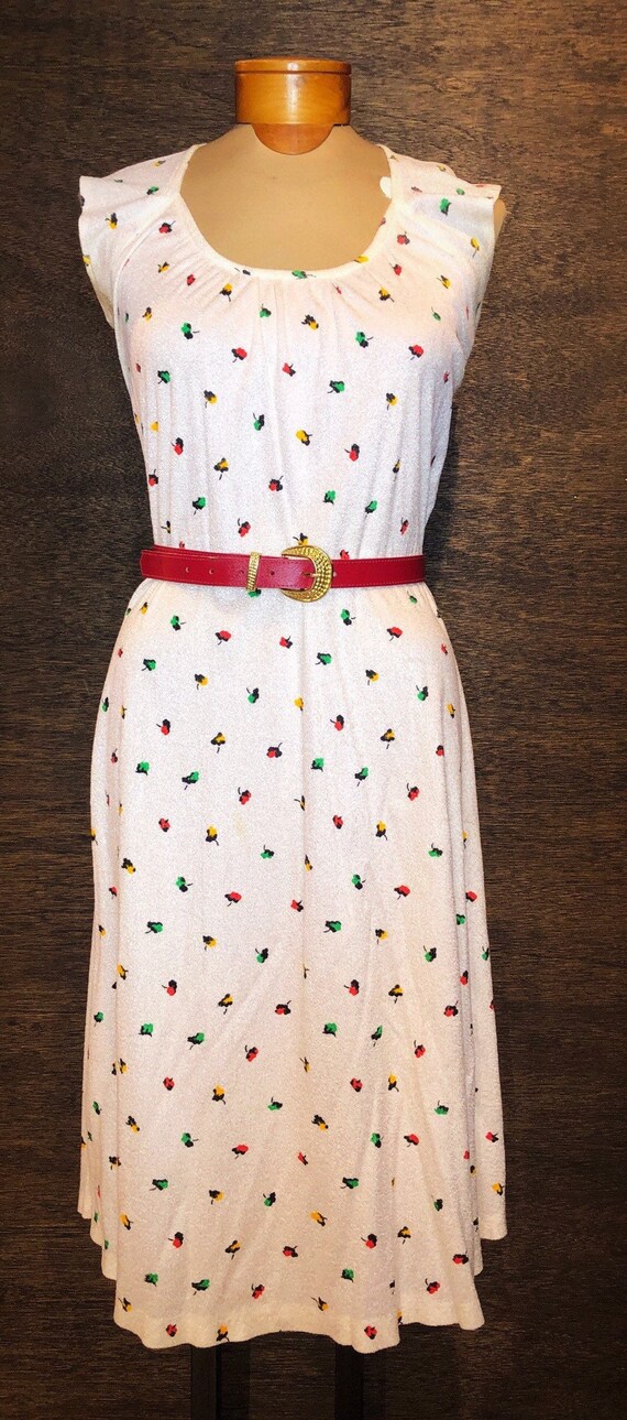 Darling Vintage Terrycloth Dress