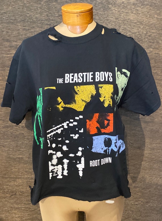 Custom Vintage Distressed Beastie Boys Tshirt