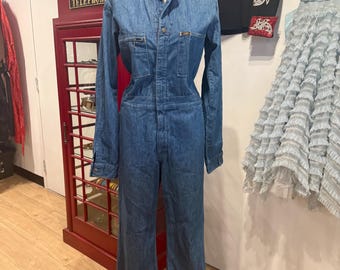 Vintage Lee Union-Alls Denim Coveralls