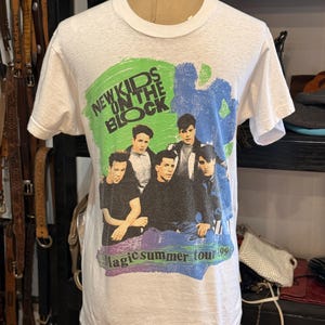 Nkotb Shirt 1990 Tour Shirt - Etsy