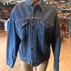 Vintage 1950&#39;s Levis Big E Blanket Lined  Denim Jacket