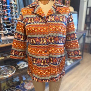 Vintage 70’s Paisley Jacket