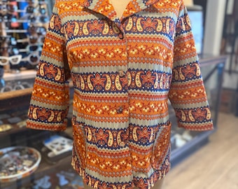 Vintage 70’s Paisley Jacket