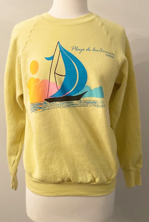 Vintage 80's Playa De Las Americas Sweatshirt