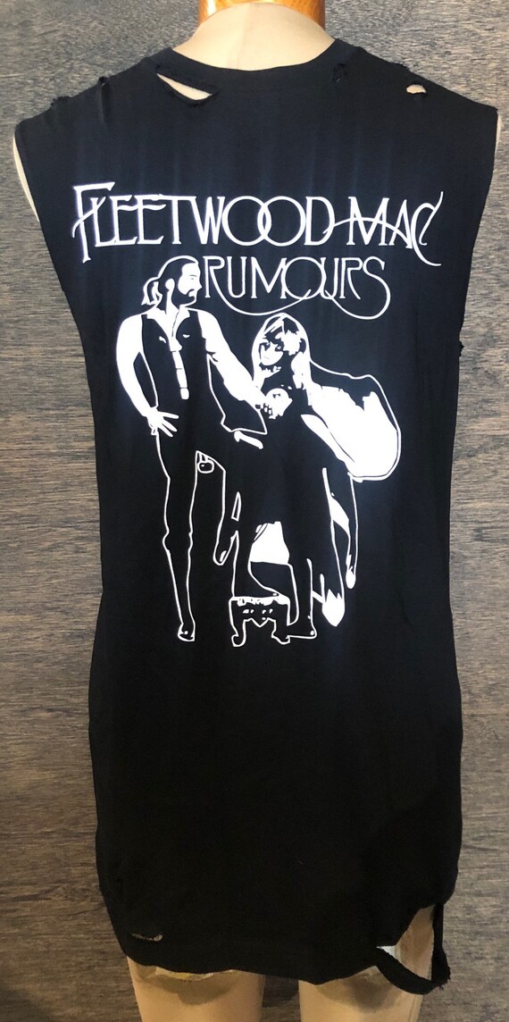 Custom Distressed Fleetwood Mac Tshirt