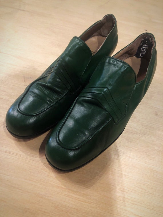 hunter green shoes