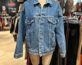 LVC: Levi's 559 Big E Blanket Lined Denim Trucker Jacket - Levi's