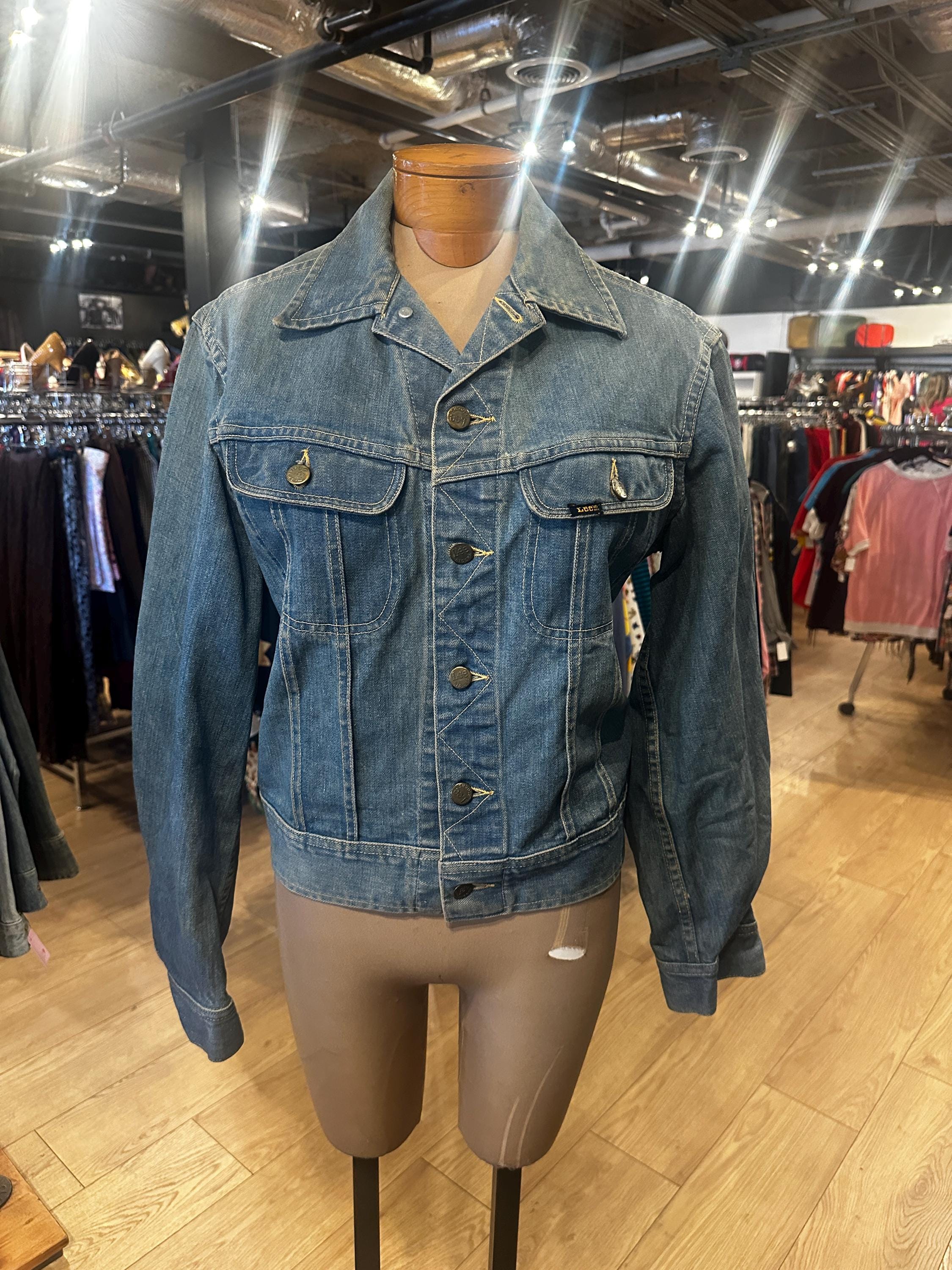 ヴィンテージ 60年代 70年代 LEE 101-J サンフォライズド デニム