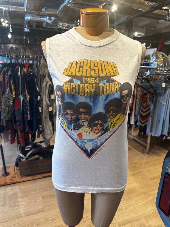 Vintage 1984 The Jacksons Victory Tour Tshirt