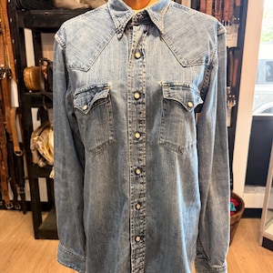 Rrl Western Shirt - Etsy