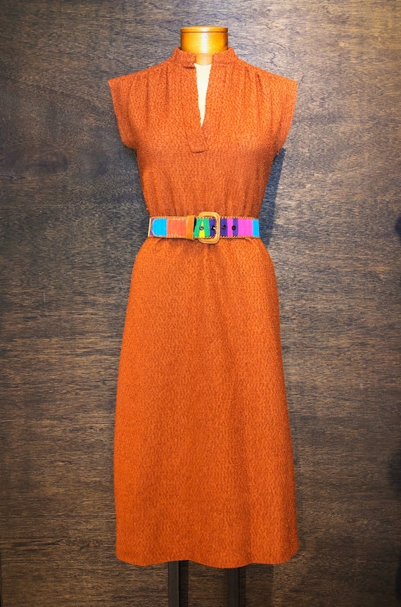 Darling Vintage 1970’s Terrycloth Dress